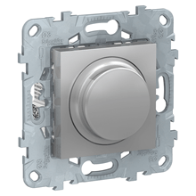 Светорегулятор UNICA NEW LED Wiser повор-наж универс. 7-200Вт алюм. NU551630 image
