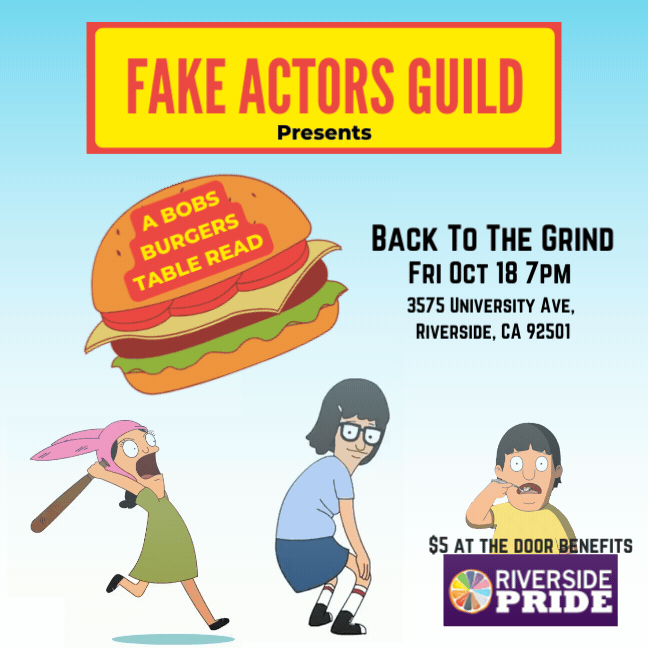 Fake Actors Guild: Bobs Burgers Fake Actors Guild: Bobs Burgers