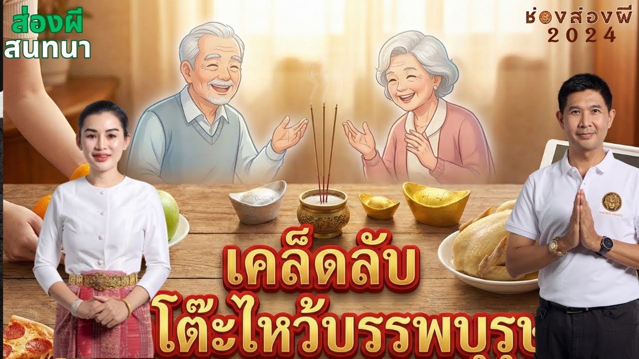 The Real Ghosts ช่อง-ส่อง-ผี – เคล็ดลับจัดโต๊ะไหว้บรรพบุรุษให้วิญญาณมีแต่ความสุข The Real Ghosts ช่อง-ส่อง-ผี – เคล็ดลับจัดโต๊ะไหว้บรรพบุรุษให้วิญญาณมีแต่ความสุข