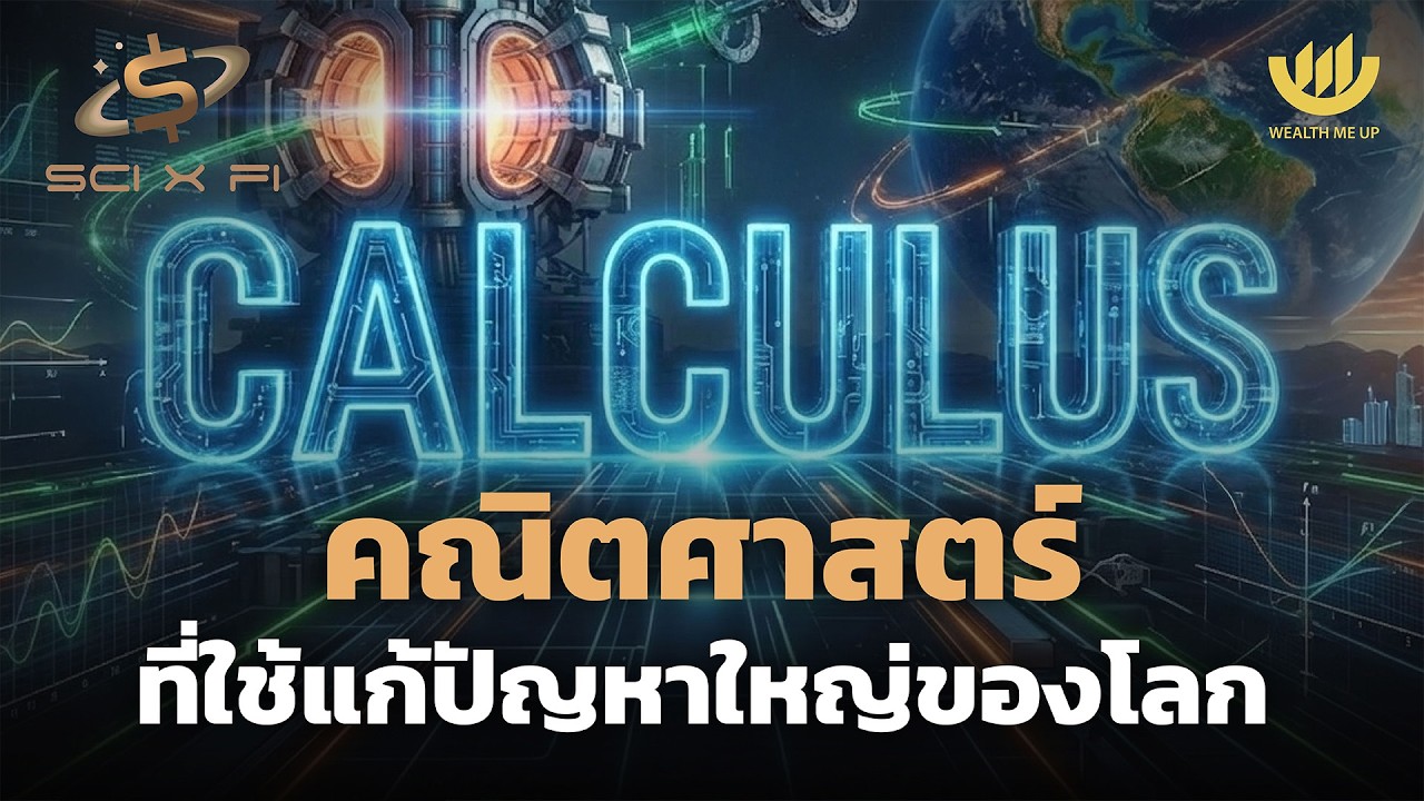 Wealth Me Up – CALCULUS คณิตศาสตร์ ที่ใช้แก้ปัญหาใหญ่ของโลก | SCI x FI EP.9 Wealth Me Up – CALCULUS คณิตศาสตร์ ที่ใช้แก้ปัญหาใหญ่ของโลก | SCI x FI EP.9