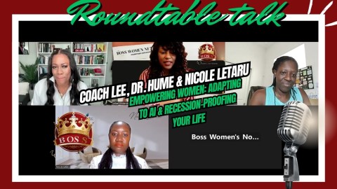 Empowering Women: Adapting to AI & Recession-Proofing Your Life | Roundtable Discussions Empowering Women: Adapting to AI & Recession-Proofing Your Life | Roundtable Discussions