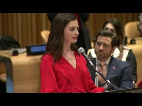 Anne Hathaway on International Women’s Day Anne Hathaway on International Women’s Day
