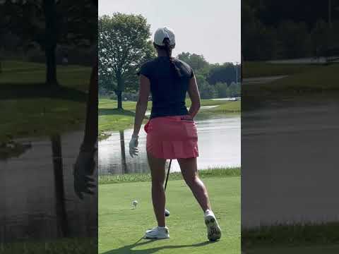 Golfers golfing Golfers golfing