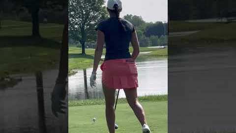 Golfers golfing Golfers golfing