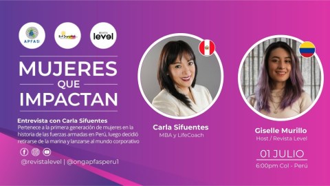 Mujeres que Impactan con Carla Sifuentes Mujeres que Impactan con Carla Sifuentes