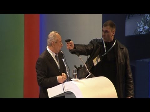 Susto por ataque frustrado a un líder político en Bulgaria Susto por ataque frustrado a un líder político en Bulgaria