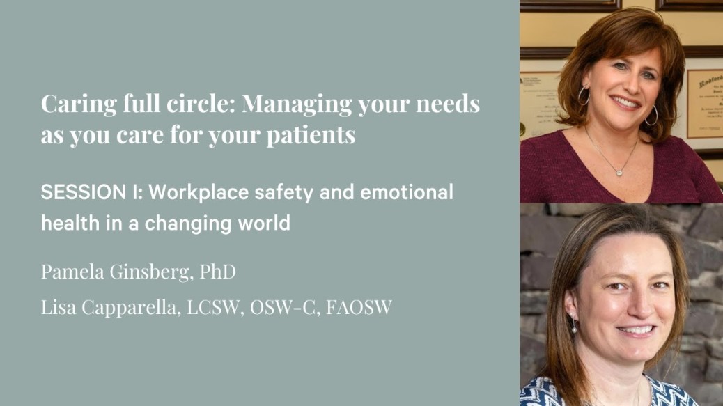 Workplace safety and emotional health in a changing world Workplace safety and emotional health in a changing world