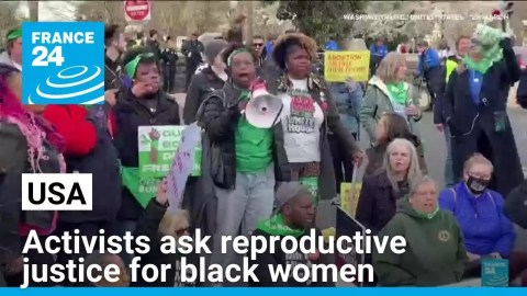 In the USA, activists to raise awareness about inequalities impacting black women • FRANCE 24 In the USA, activists to raise awareness about inequalities impacting black women • FRANCE 24