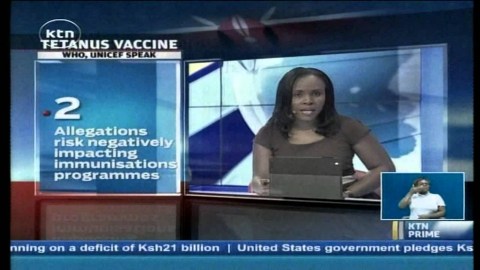 Tetenus vaccine allegations negatively impacting immunisation programmes Tetenus vaccine allegations negatively impacting immunisation programmes