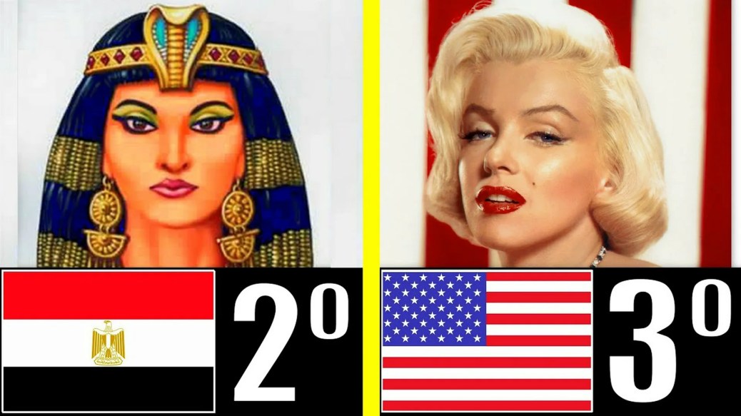 LAS 10 MUJERES MÁS FAMOSAS DE LA HISTORIA LAS 10 MUJERES MÁS FAMOSAS DE LA HISTORIA