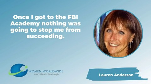 One Woman Impacting Law Enforcement, Intelligence, and the World One Woman Impacting Law Enforcement, Intelligence, and the World