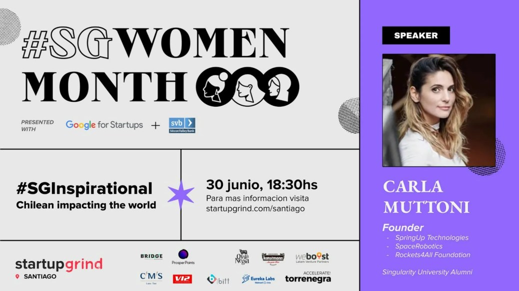 #SGWomen Carla Muttoni | Chilean Woman Impacting the World #SGWomen Carla Muttoni | Chilean Woman Impacting the World