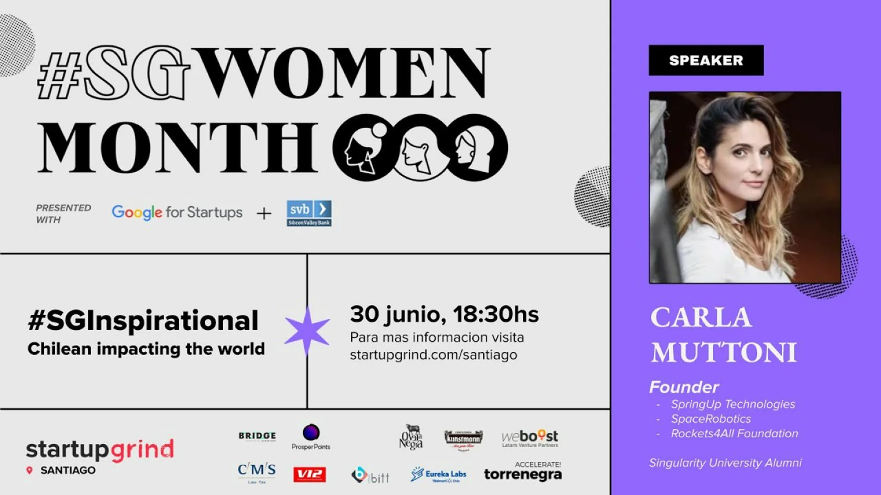 #SGWomen Carla Muttoni | Chilean Woman Impacting the World #SGWomen Carla Muttoni | Chilean Woman Impacting the World
