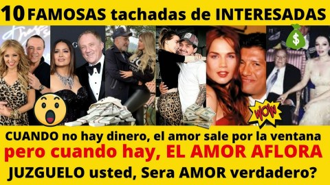 famosas tachadas de interesadas | desde Belinda a Sasha Montenegro famosas tachadas de interesadas | desde Belinda a Sasha Montenegro