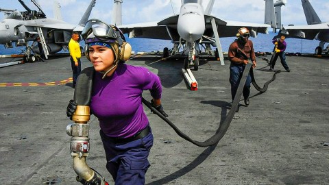 Girl Power at Sea: The Unstoppable Impact of Women on US Navy Aircraft Carriers Girl Power at Sea: The Unstoppable Impact of Women on US Navy Aircraft Carriers