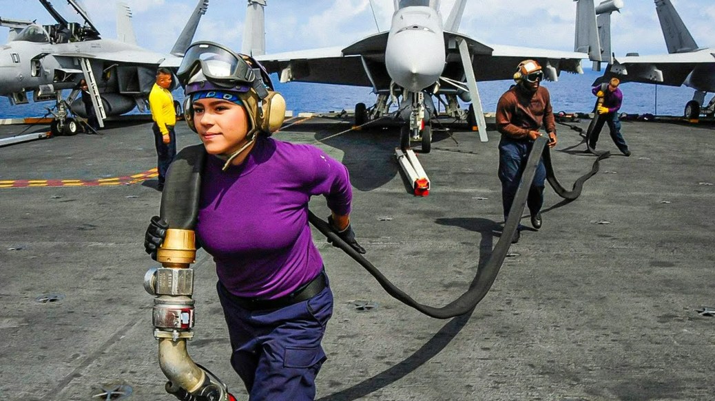 Girl Power at Sea: The Unstoppable Impact of Women on US Navy Aircraft Carriers Girl Power at Sea: The Unstoppable Impact of Women on US Navy Aircraft Carriers