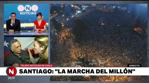 SANTIAGO de CHILE: la MARCHA del MILLÓN – Telefe Noticias SANTIAGO de CHILE: la MARCHA del MILLÓN – Telefe Noticias
