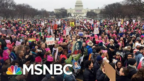 Hundreds Of Thousands Rally In Women’s Marches | AM Joy | MSNBC Hundreds Of Thousands Rally In Women’s Marches | AM Joy | MSNBC