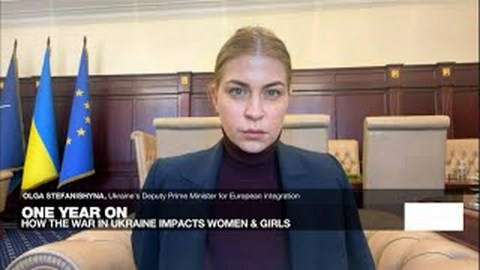 Ukraine, one year on: The impact on the nation's women and girls • FRANCE 24 English Ukraine, one year on: The impact on the nation's women and girls • FRANCE 24 English