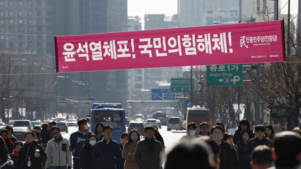 South Korea Justice Ministry orders travel ban for President Yoon South Korea Justice Ministry orders travel ban for President Yoon