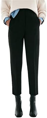 High Waist Dress Pant for Women Business Trousers Work Office Pants with Pockets High Waist Dress Pant for Women Business Trousers Work Office Pants with Pockets