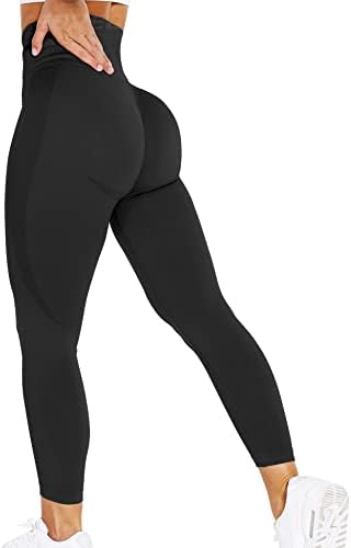 YEOREO Women Seamless Workout Leggings Gym High Waist Smile Contour Yoga Pants YEOREO Women Seamless Workout Leggings Gym High Waist Smile Contour Yoga Pants
