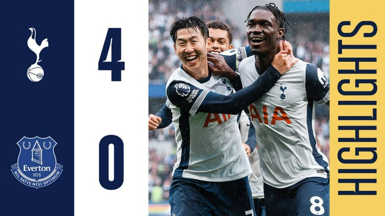 TOTTENHAM HOTSPUR 4-0 EVERTON Highlights | Full Match TOTTENHAM HOTSPUR 4-0 EVERTON Highlights | Full Match