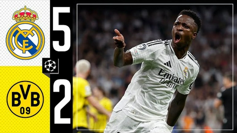 Real Madrid 5 -2 Dortmund Full Match – Highlights Real Madrid 5 -2 Dortmund Full Match – Highlights