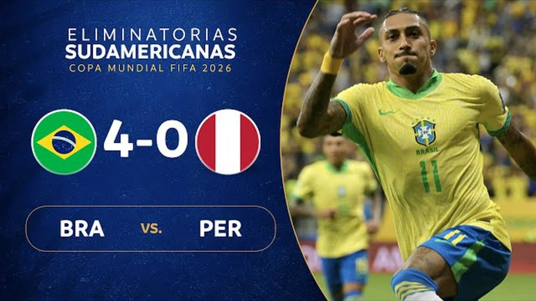 Brazil 4 Ended 0 Peru Highlights Full Match Brazil 4 Ended 0 Peru Highlights Full Match