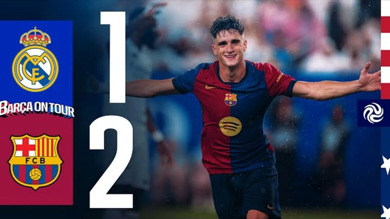 HIGHLIGHTS | REAL MADRID 1 vs 2 FC BARCELONA | USA TOUR 2024 HIGHLIGHTS | REAL MADRID 1 vs 2 FC BARCELONA | USA TOUR 2024