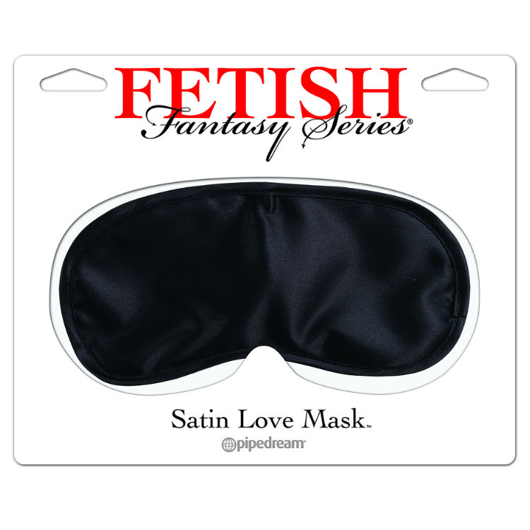 FETISH FANTASY SERIES – MASQUE DAMOUR EN SATIN NOIR