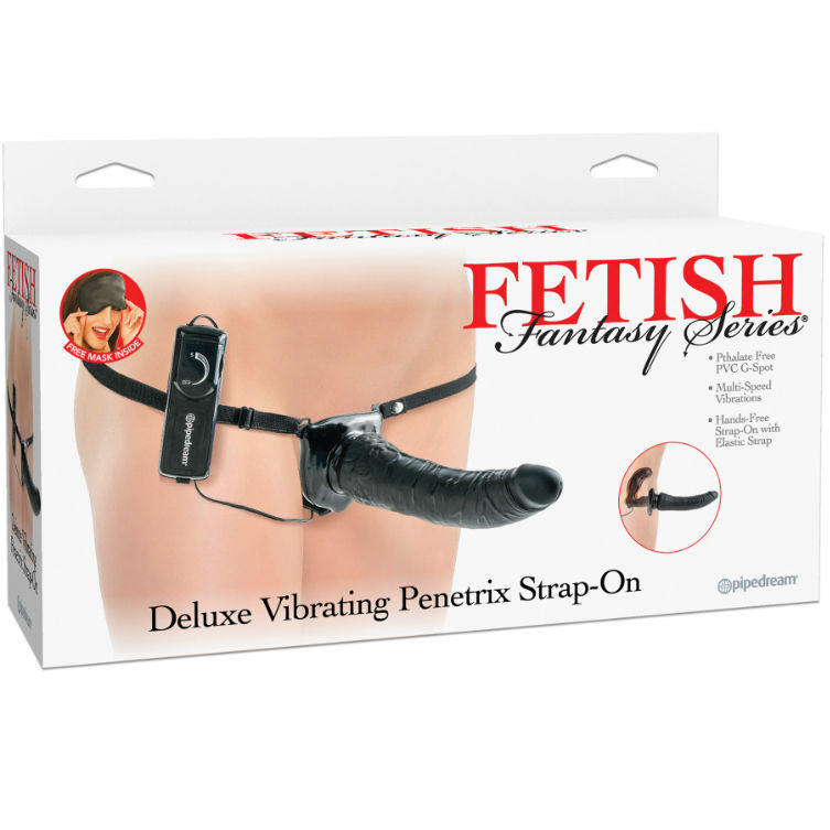 FETISH FANTASY SERIES – DELUXE VIBRANT PENETRIS STRAP-ON