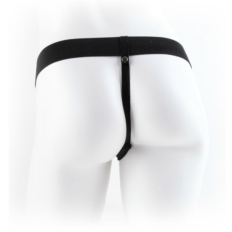 FETISH FANTASY SERIES – 7 STRAP-ON CREUX AVEC BILLES 17,8CM CHAIR