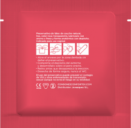 CONFORTEX – CONDOM FRAISE 144 UNITÉS