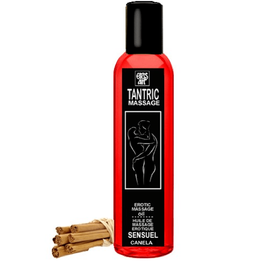EROS-ART – HUILE DE MASSAGE TANTRIQUE NATURELLE ET CANNELLE APHRODISIAQUE 30 ML