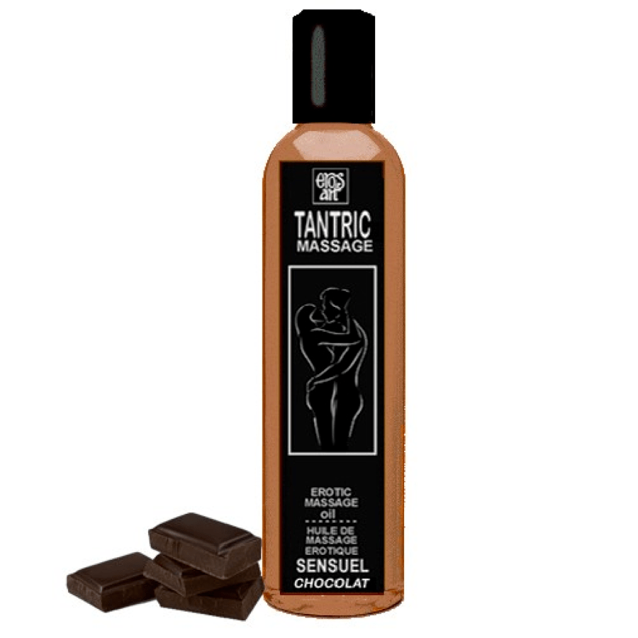 EROS-ART – HUILE DE MASSAGE TANTRIQUE NATURELLE ET APHRODISIAQUE AU CHOCOLAT 30 ML