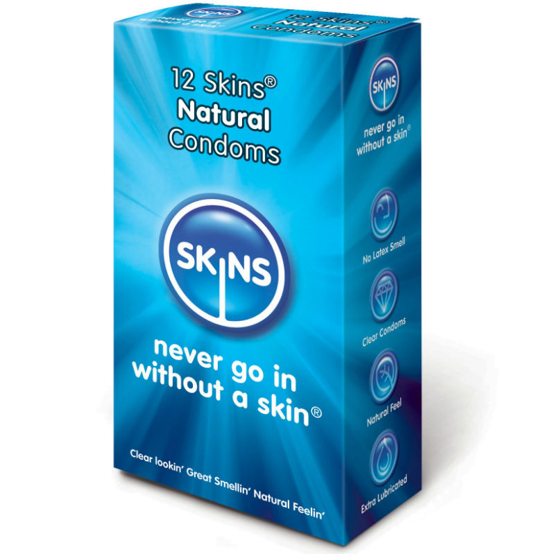 SKINS – PRÉSERVATIF NATUREL PACK 12