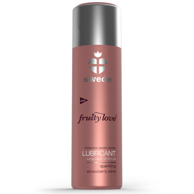SWEDE – FRUITY LOVE LUBRIFIANT VIN MOUSSEUX FRAISE 50 ML