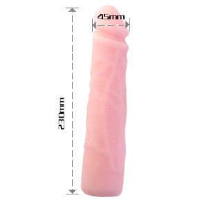 BAILE – GODE EN SILICONE RÉALISTE SKIN TOUCH 23 CM