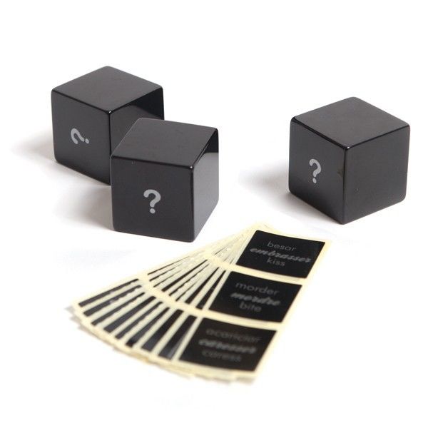 BIJOUX – LES PETITS BONBONS LUCKY DICE OF LOVE ES/EN/FR