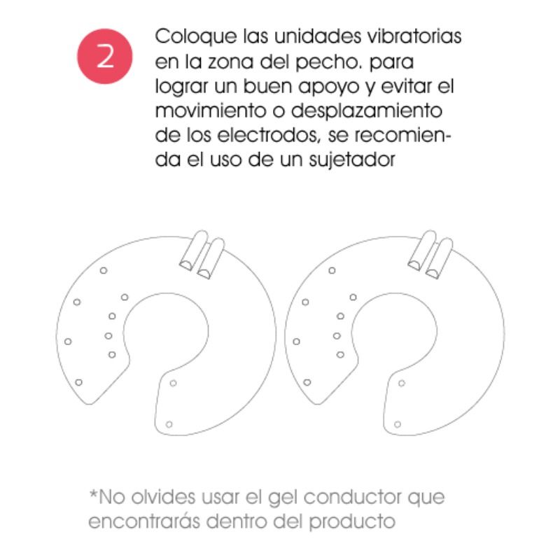 500 COSMETICS – U MAMMAIRE AUGMENTATION MAMMAIRE ÉLECTROSTIMULATION