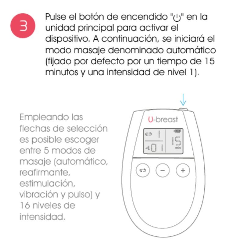 500 COSMETICS – U MAMMAIRE AUGMENTATION MAMMAIRE ÉLECTROSTIMULATION