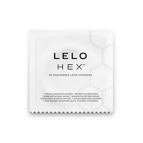 LELO – BOÎTE DE PRÉSERVATIFS HEX 12 UNITÉS