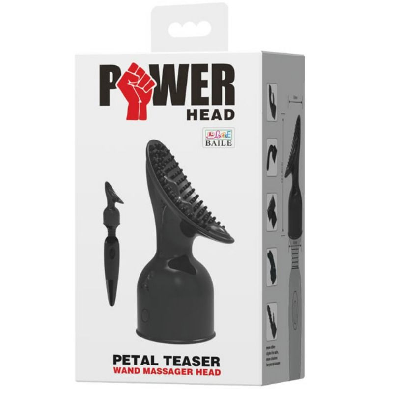 BAILE – TÊTE INTERCHANGEABLE POUR MASSEUR DE STIMULATION DU CLITORIS