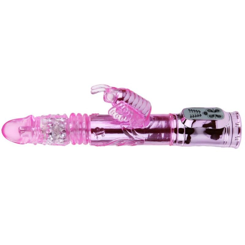 BAILE – VIBRATEUR RECHARGEABLE AVEC STIMULATEUR DE PAPILLON ROTATION ET THROBBING