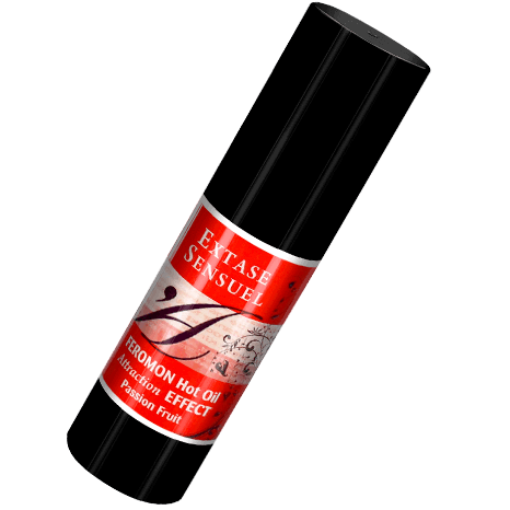 EXTASE SENSUAL – HUILE DE MASSAGE EFFET THERMIQUE AUX PHÉROMONES DE FRUITS DE LA PASSION 30 ML