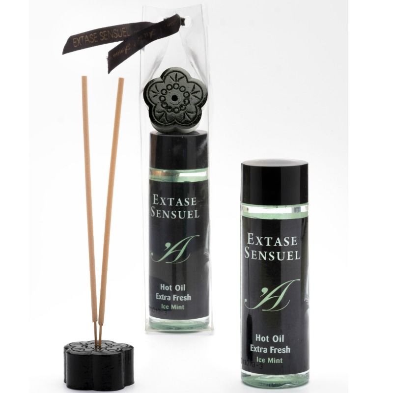 EXTASE SENSUAL – HUILE DE MASSAGE A EFFET GLACE EXTRA FRAÎCHE 100 ML