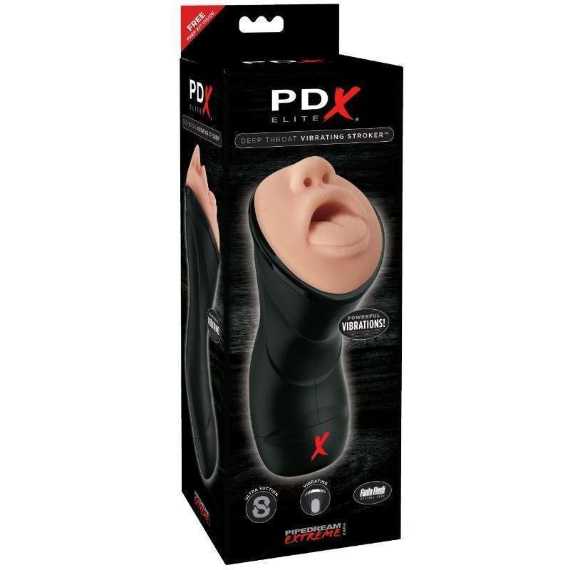 PDX ELITE – STROKER VIBRANT POUR GORGE PROFONDE