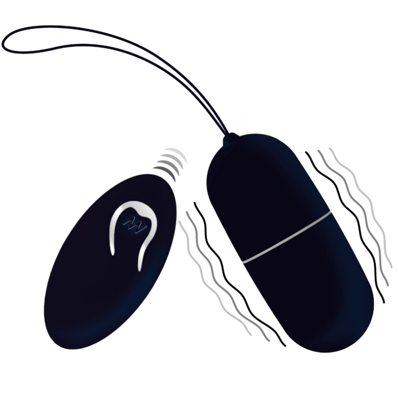 INTENSE – OEUF VIBRANT FLIPPY I AVEC TÉLÉCOMMANDE NOIR