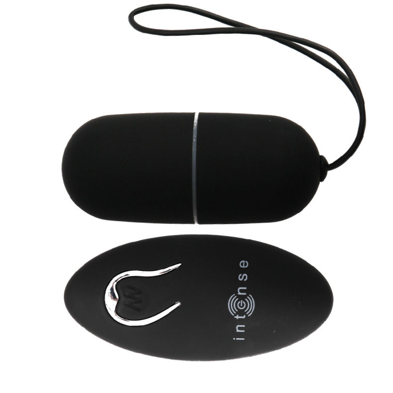 INTENSE – OEUF VIBRANT FLIPPY I AVEC TÉLÉCOMMANDE NOIR